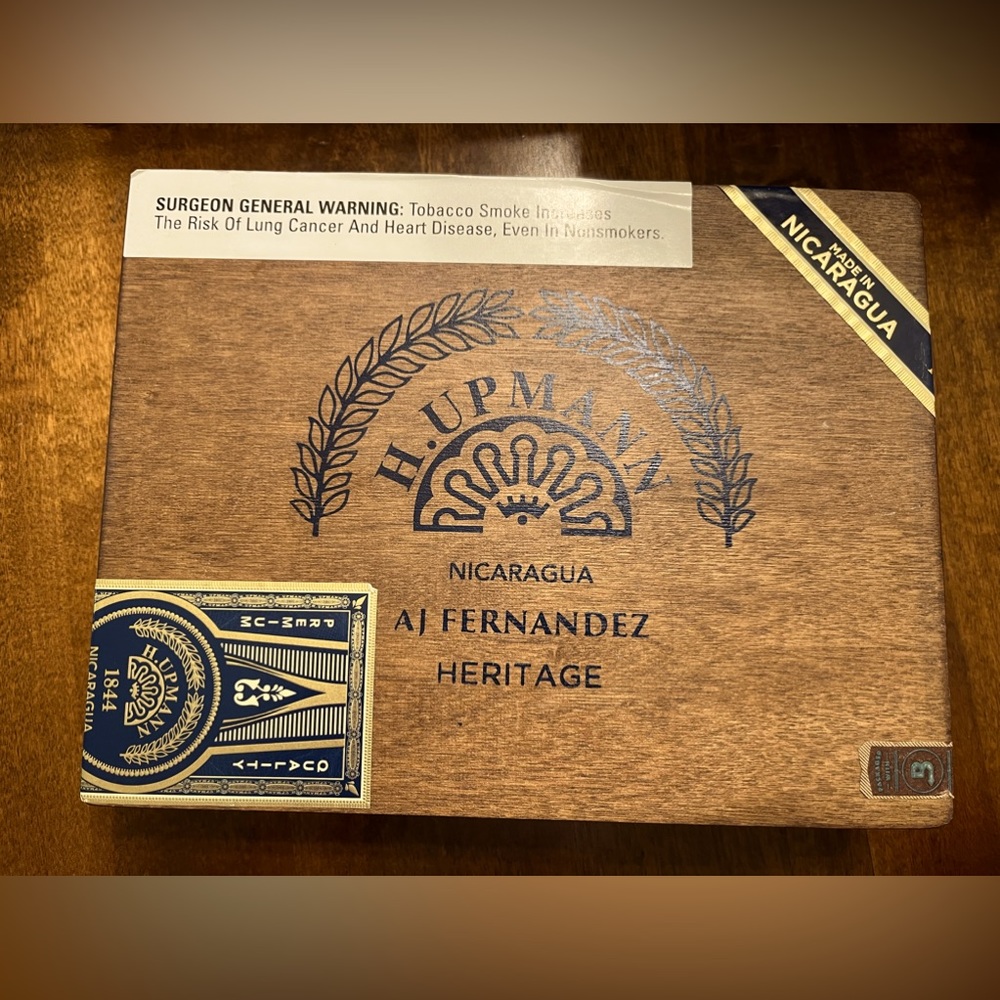 H. Upmann AJ Fernandez Cigar Box